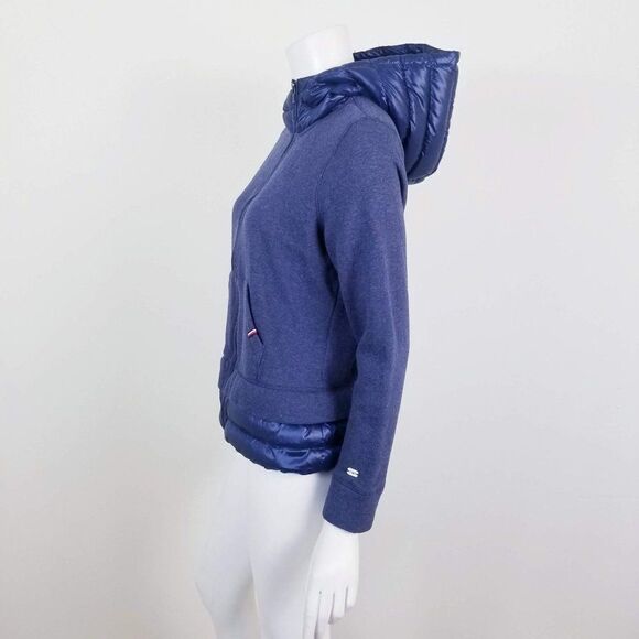 Tommy Hilfiger Sport Zip Up Quilted Hoodie Jacket - Picture 4 of 6